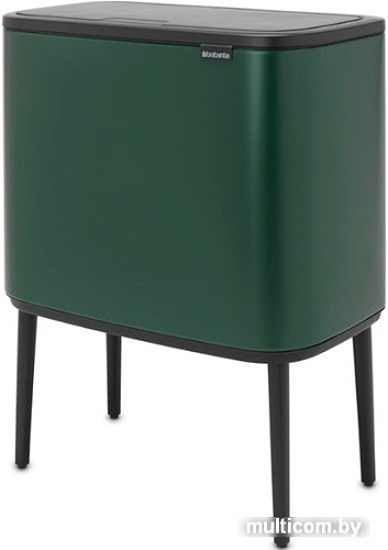 Brabantia Bo Touch Bin 11+23 л (зеленая сосна)