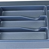 Лоток для столовых приборов Starax S-2282-G (серый)