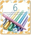 Фломастеры Djeco Металлик 08870 (6 цв)
