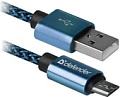 Кабель Defender USB08-03T (синий)