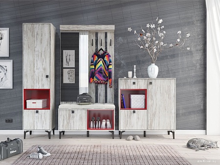 Шкаф-пенал Тэкс Милан (артвуд темный)