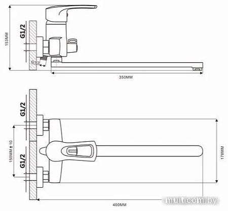 Смеситель Ekko E22701