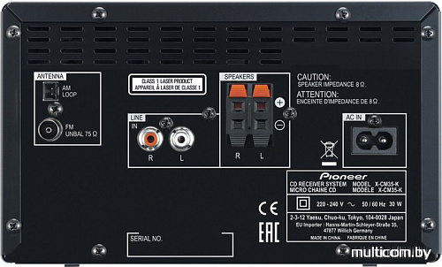 Микро-система Pioneer X-CM35-K (черный)