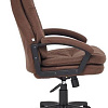 Кресло TetChair Comfort LT флок (коричневый)