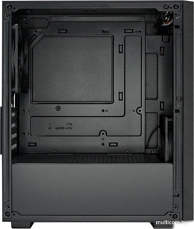 Корпус XASTRA A307M 2BK SI (черный)