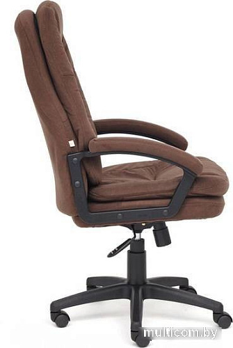 Кресло TetChair Comfort LT флок (коричневый)