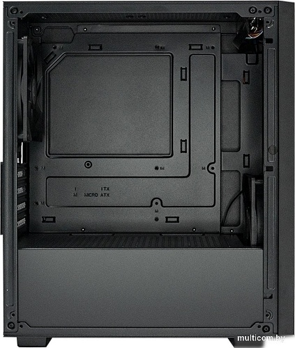 Корпус XASTRA A307M 2BK SI (черный)