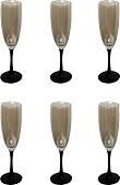 Набор бокалов для вина Glasstar Мед & Black Leg 3 RNHKB-1687-3 (6 шт)