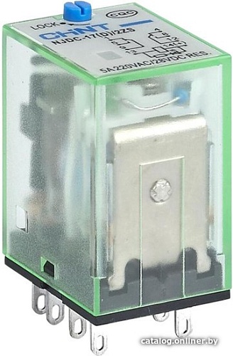 Реле промежуточное Chint NJDC-17(D)/3ZS 651067