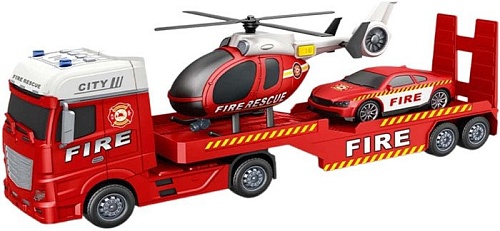 Автовоз Givito Пожарная. Городской пожарно-спасательный транспортер G235-476