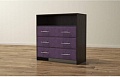 Комод PROxSON Varna 90x40x90 (венге/фиолетовый)