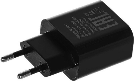 Сетевое зарядное Digma DGW2C (черный)