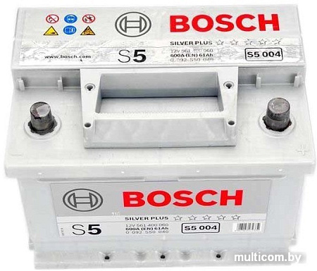 Автомобильный аккумулятор Bosch S5 004 (561400060) 61 А/ч
