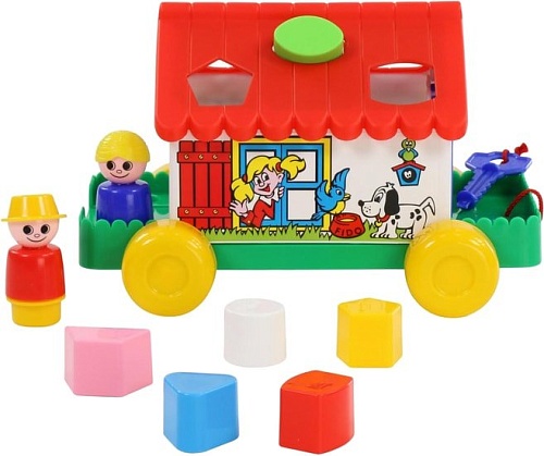 Сортер Полесье Игровой дом (в сеточке)