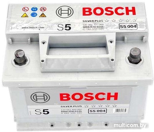 Автомобильный аккумулятор Bosch S5 004 (561400060) 61 А/ч
