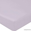 Постельное белье Luxsonia Поплин на резинке 80x200 Мр0040-7 (сиреневый)
