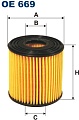 Масляный фильтр Filtron OE 669