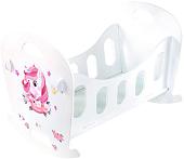Аксессуары для кукольного домика Woody Кроватка. Алиса Единорог 03922