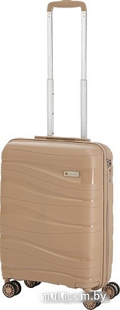 Чемодан-спиннер Sun Voyage SV051-PPD196-20 57 см (бежевый)
