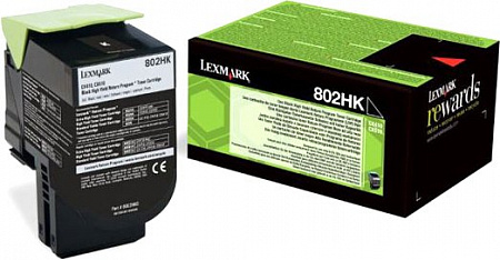 Картридж Lexmark 802HK (80C2HK0)