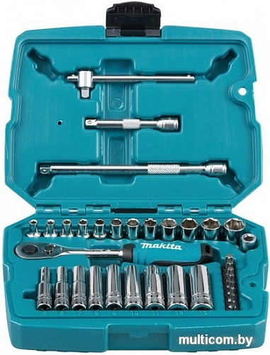 Набор торцевых головок и бит Makita B-65567 (34 предмета)