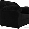 Интерьерное кресло Лига диванов Карнелла 105833 (велюр, черный)