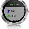 Умные часы Garmin Vivoactive 3 (серебристый/белый)
