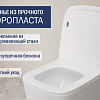 Унитаз напольный Lauter W09 P-TRAP с жестким сиденьем и микролифтом 21900002 (горизонтальный выпуск)