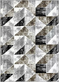 Ковер для жилой комнаты Plato Hali Soft 6238-MINK-ANTHRACITE (0.5x0.8)