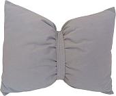 Декоративная подушка Sled Бант 45x35x17 (серый)