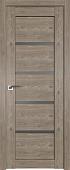 Межкомнатная дверь ProfilDoors 2.09XN 80x200 (каштан темный/стекло графит)