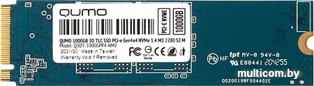 SSD QUMO Novation 3D TLC 1TB Q3DT-1000GPP4-NM2