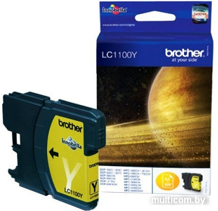 Картридж Brother LC1100Y
