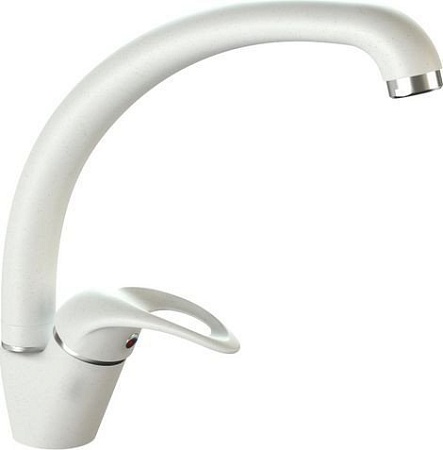 Смеситель MARRBAXX Карельский камень КМ008/G31 (белый)