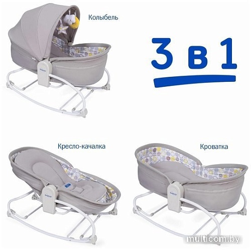 Люлька Simplicity Elite 3 в 1 3010 (beige circles)