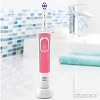 Электрическая зубная щетка Braun Oral-B Vitality 100 3D White D100.413.1 (розовый)