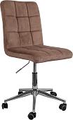 Офисное кресло AksHome Fiji поворотный (капучино велюр HCJ-11/хром)