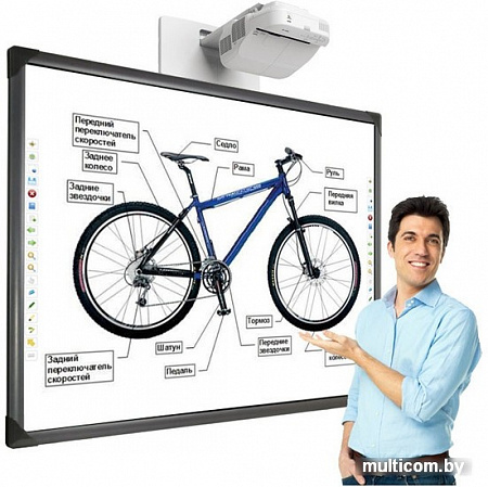 Интерактивная доска TechnoBoard 82 (10 касаний)