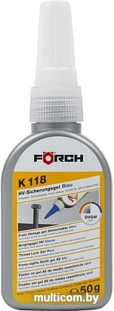 Клеи и герметики для автомобилей FORCH Герметик резьбовой средней фиксации К118 50г 64204153