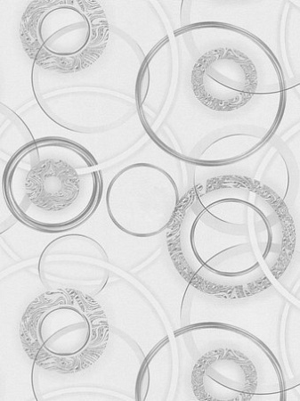 Бумажные обои Московская Обойная Фабрика Рондо 6306-1 дуплекс (снежный)