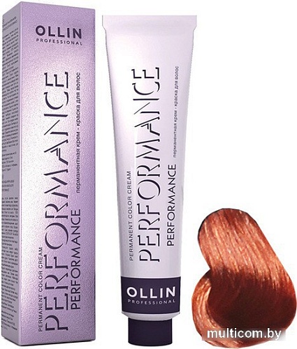 Ollin Professional Performance 7/44 русый интенсивно-медный