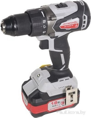 Дрель-шуруповерт Интерскол ДА-13/36В 90 861.2.2.70 (с 2-мя АКБ, кейс)