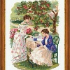 Набор для вышивания Риолис Русская усадьба. Чай под яблоней 1140