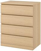 Комод Mio Tesoro Варма 4 (дуб беленый)