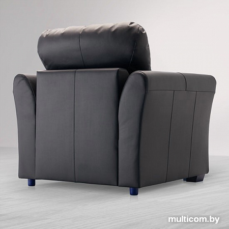 Интерьерное кресло Ikea Гессберг (глосе/бумстад темно-коричневый) 303.777.46
