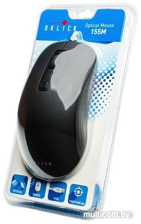 Мышь Oklick 155M Optical Mouse Black (868548)