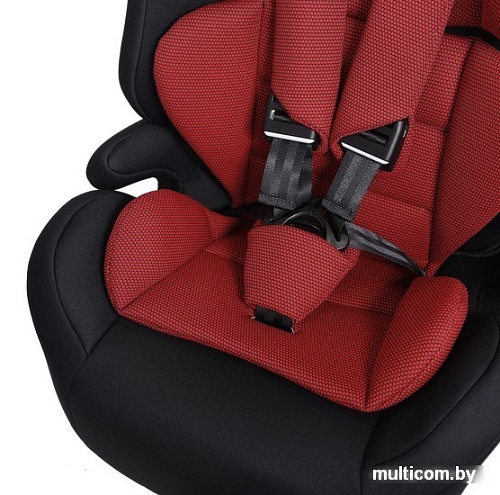 Детское автокресло Еду-Еду Lux KS 545 (черный/паутинка красный)