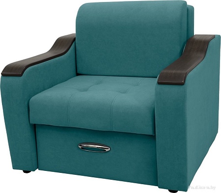 Кресло Сириус Лидер-3 НПБ 105x110 (Eva 23 велюр зеленый)