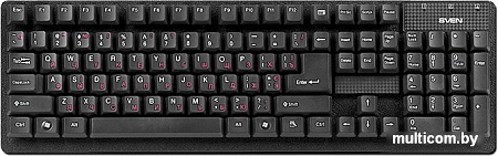 Клавиатура SVEN Standard 301 Black