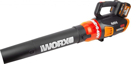 Ручная воздуходувка Worx WG584E (с 2-мя АКБ)